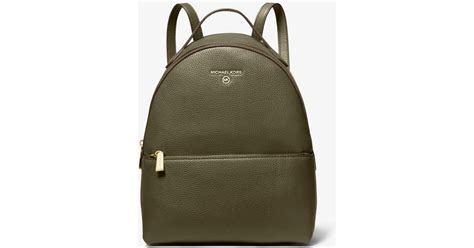 michael kors green bag outlet|michael kors olive green backpack.